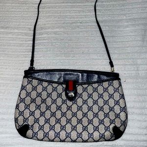 Vintage Authentic 80's Gucci Crossbody Bag